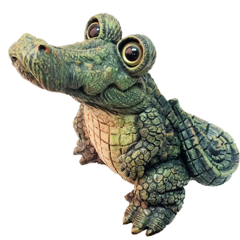 ロッド ALLIGATOR STANDING LIMITED 150-170 HomeStyles Whimsical Standing Gator the Alligator Garden Statue